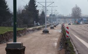 Foto: Vlada KS / Radovi na rekonstrukciji tramvajske pruge